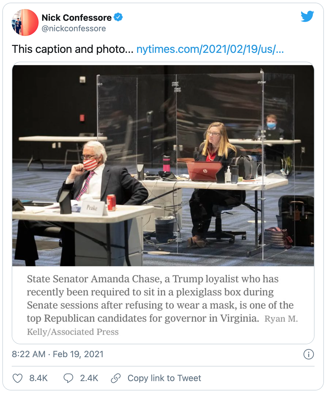 tweet amanda chase